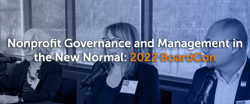 Nonprofit Governance and Management in the New Normal