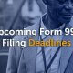 Upcoming Form 990 Filing Deadlines